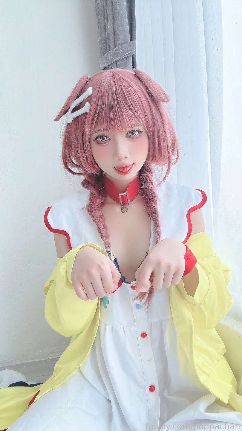 PoppaChan - Korone [21P-25MB] tg@simisebaisi 【丝足阁】001.webp